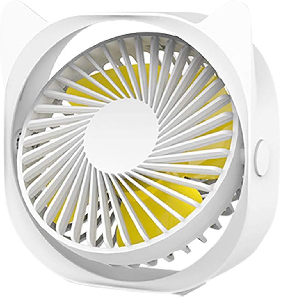 Desk Fan Small Table Fan，Strong Airflow Quiet Operation