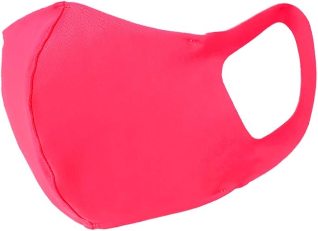 Amazon アリサナ Arisana マスク 日本製 洗える 水着素材 立体 Uvカット ソフトタイプ 蛍光ピンク Mサイズ Arisana アリサナ 布マスク