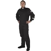 Automotive G-Force Racing Gear G-Force 4127XXLBK GF 125 Black XX-Large Single Layer Racing Pants