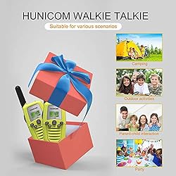 HUNICOM KidsWalkie Talkies, Toy Walkie Talkies for