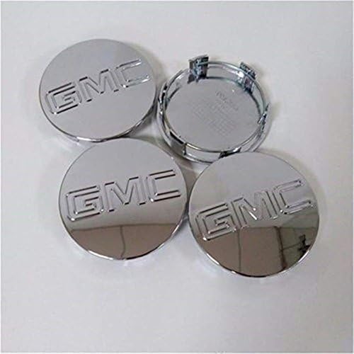 chuchu88 4X Chrome Center CAPS Yukon Denali Sierra 3.25" 83mm 18 20 22 Wheel