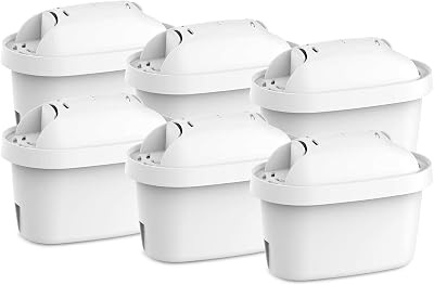 AQUA CREST Filter Cartridges for Brita Maxtra Pro Plus All-in-1 6 pack