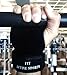 Fit Active Sports Gymnastics Grips 3 Hole Weight Lifting Gloves. Use for Workout, Wods, Cross Training, Weightlifting, Gym, Crossfit. Suits Women (Black, Large)