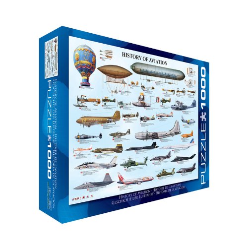 EuroGraphics History of Aviation Puzzle (1000-Piece)