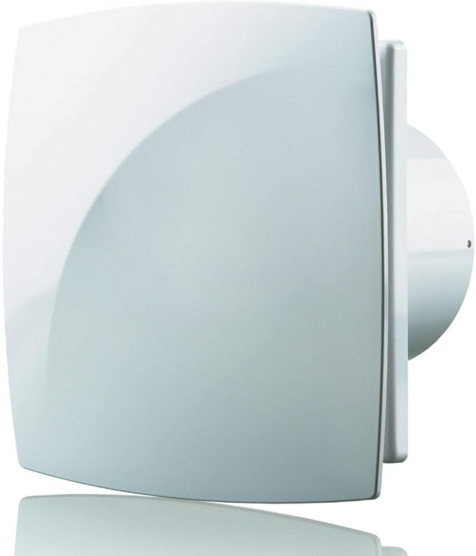 Blauberg UK Moon 100 H 4" Quiet Bathroom Shower Humidity & Condensation