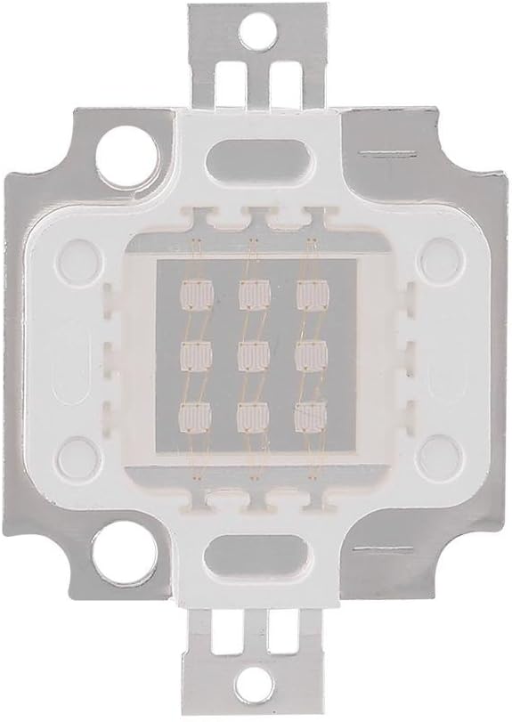 Zerodis Led Chip Purple LED Integrated Chips High Power COB Ultraviolet 395-400Nm UV iolet Bulb Lamp Beads DIY Lighting(10W)