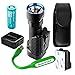 Olight R50 Pro SEEKER LE 3200 Lumen CREE LED USB rechargeable searchlight/flashlight, charging dock, rechargeable battery with EdisonBright USB reading light bundle. 5 Years Manufacturer Warranty