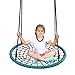 GDMONIN Play Platoon Spider Web Tree Swing - 40 Inch Diameter, Fully Assembled, 600 lb Weight Capacity, Easy to Install