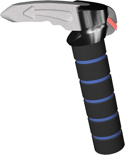 TOEVE 3 in 1 Car Door Handle Mobility Aid Blue 450lbs Capacity
