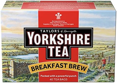 Yorkshire Breakfast Brew 40 Tea Bags 125G