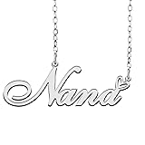 RONKAHSHOW Nana Custom Name Necklace Customized