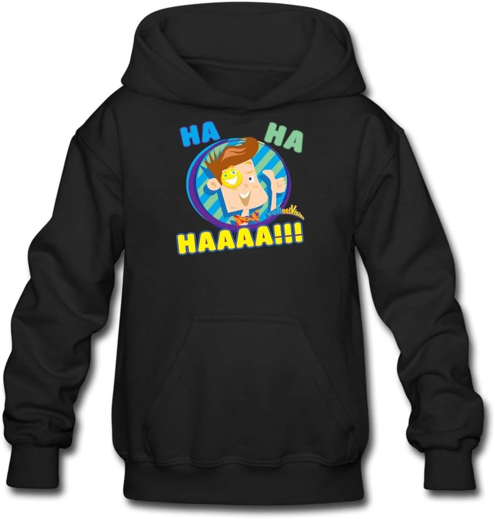 Funnel Vision Ha Ha Haaaa Kids' Hoodie