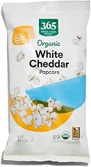 365 by Whole Foods Market, Organic White Cheddar Popcorn, 4 Ounce