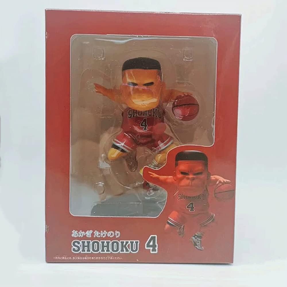 Amazon Co Jp Zpzzy スラムダンク赤木剛憲 Q版アニメキャラクターモデル Pvcフィギュア像 バスケットボール愛好家のコレクション デスクトップの装飾品 アニメフィギュアモデル デコレーションおもちゃ人形 ホーム キッチン
