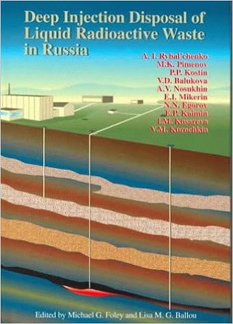 Deep Injection Disposal Of Liquid Radioactive Waste In Russia