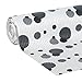 Duck Smooth Top EasyLiner, 12-inch x 10 Feet, Grey Polka Dot