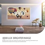 Bomaker-Mini-Projector-Upgraded-4000-Lux-with-50000-Hrs-1080P-and-250-Display-Supported-Portable-HD-LED-Projector-Compatible-with-TV-Stick-PS4-HDMI-VGA-TF-AV-and-USB-with-Carrying-Case