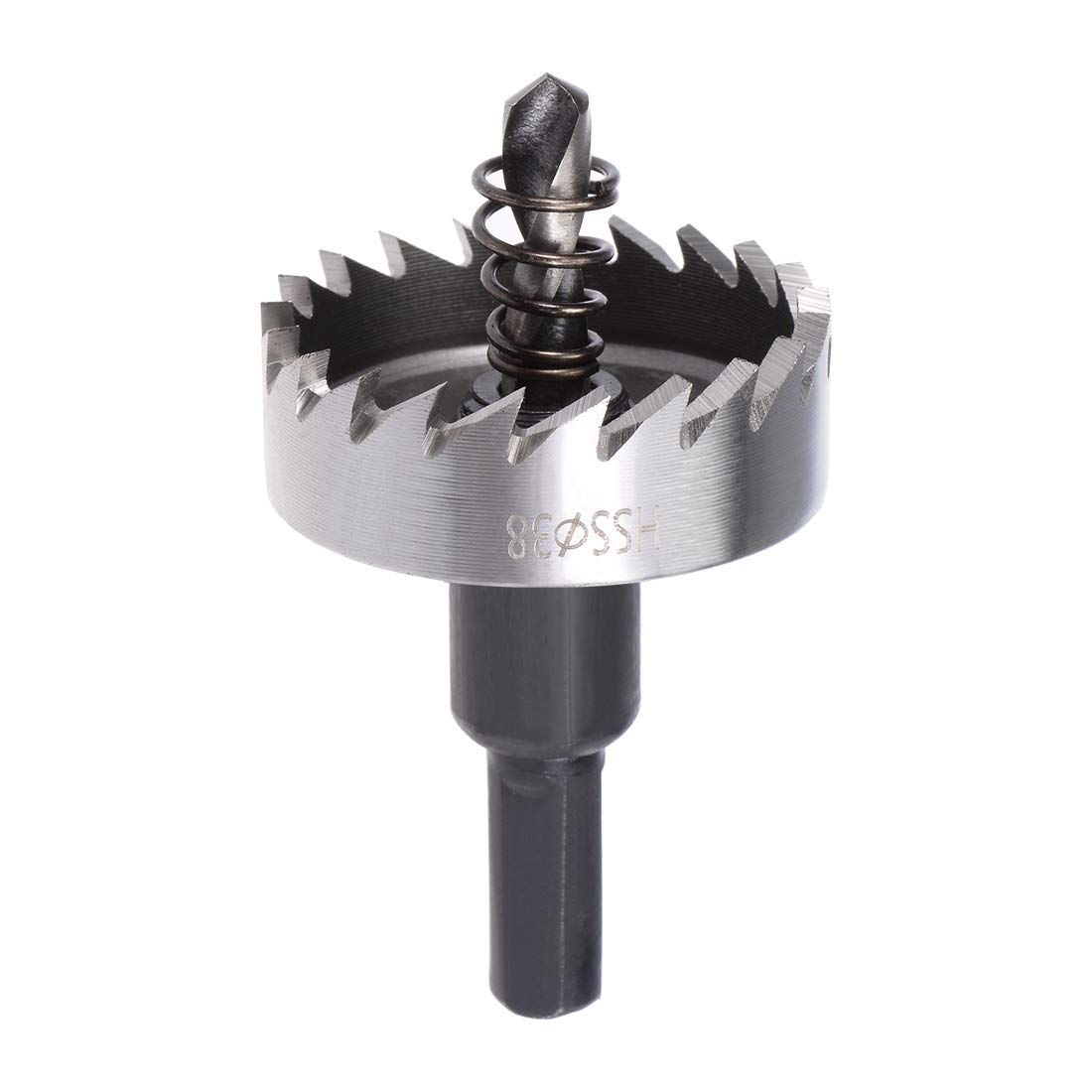sourcingmap 38mm HSS Drill Bit Hole Saw for Stainless Steel Metal Alloy Wood