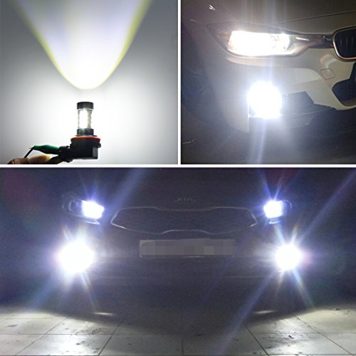 image for Botepon H11 H8 H9 LED Bulb for Fog Light or DRL, 2000Lumens Extremely 
