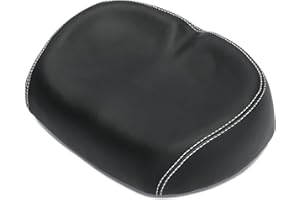 Aurorasports Bike Seat Cushion, Comfortable Bicycle Saddle Cover for Indoor and Outdoor Cycling, Padded Gel Cover for Exercis