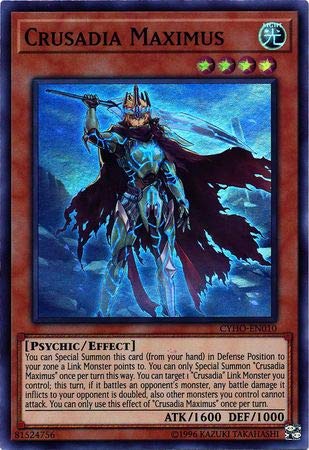 Yu-Gi-Oh! - Crusadia Maximus - CYHO-EN010 - Super Rare - Unlimited Edition - Cybernetic Horizon