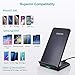 CHOETECH Wireless Charger, Qi-Certified 10W Max Fast Wireless Charging Stand, Compatible iPhone 11/11 Pro Max/XS Max/XR/XS/X/8/8 Plus, Galaxy Note 10/Note 10 Plus/S10/S10 Plus/S10E (No AC Adapter)