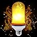 TOLOCO LED Flame Effect Light Bulb for Christmas E26- 1300K 150 Lumens Nature Fire effect - Antique Lantern Atmosphere for Christmas, Hotel , Bars, Home Decoration