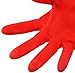 Lesirit Water Stop Long Cuff Fleece Warmer Latex Cleaning Gloves Pack of 2 Pair (A)