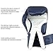 Trideer Pro Grade Boxing Gloves for Men & Women, Kickboxing Bagwork Gel Sparring Training Gloves, Muay Thai Style Punching Bag Mitts, Fight Gloves (Midnight & Blue, 16 oz)