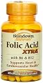 Sundown Naturals Folic Acid Xtra Vitamins, 60 Caplets