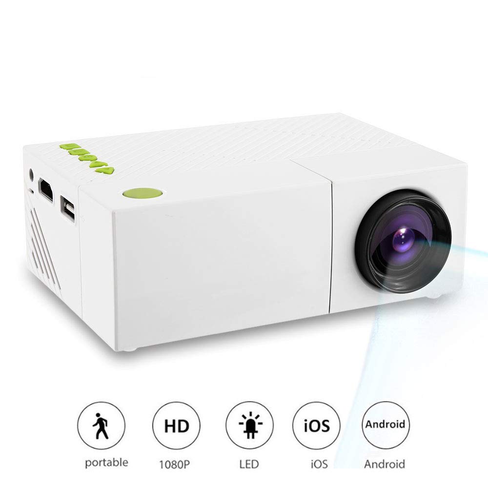 Proyector LED De Alta Definición para El Hogar, Micro 1080P HD ...