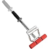 POWERTEC Extendable Floor and Wall Roller for Vinyl Flooring, Tile & Linoleum Roller with Extendable 17" to 27" Handle, 7.5" 