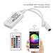 YiHong WiFi LED Controller for Strip Lights Smart Controller with Remote for LED RGB Light Strip Compatible with Alexa Google Home