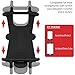 AFUNTA Universal Bike Mount, 2 Packs Silicone Bicycle Motorcycle Handlebar Phone Holders Compatible Smartphone 4