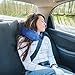 My Perfect Nights Travel Pillow 100% Pure Memory Foam Neck Pillow, Ideal for Women, Children,Comfortable & Breathable Cover, Machine Washable, Great for Airplane Travel