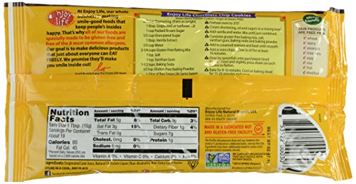 Enjoy Life Semi-Sweet Chocolate Mini-Chips, Gluten-Free, Dairy-Free, Nut-Free + Soy-Free, Vegan + Paleo, 10 Ounce Bag