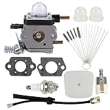 Powtol Mckin C1U-K54A Carburetor fits 2 Cycle Mantis 7222 7222E 7222M 7225 7230 7234 7240 7920 7924 Echo TC-210 TC-210i TC-2100 Tiller Cultivator C1U-K17 C1U-K27B C1U-K82