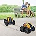 Komiikka Remote Control Car for Boys, RC Stunt Car 360° Rotating Tumbling Truck for Kids Waterproof, Including Battery Rechargeable