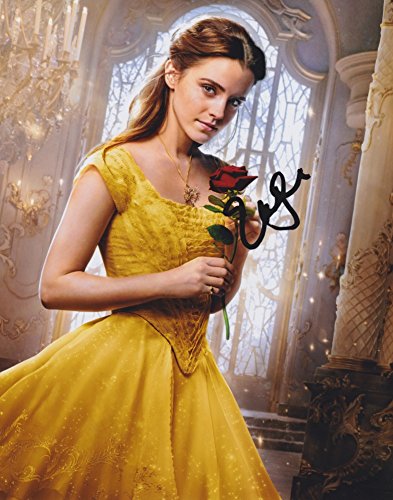 Emma Watson Beauty And The Beast Signed 8x10 Photo At