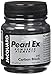Jacquard Pearl Ex Pigment Powder 0.75 oz Carbon Black - Loose Mica Powder for Epoxy Resin, Watercolors, Calligraphy Ink & Clay - Epoxy Pigment Powder - Epoxy Resin Color