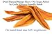 Gerbs Dried Mango Slices Unsweetened 2 lbs. | Dehydrated, Unsulfured, Resealable Bag | Naturally Sweet & Chewy | Top 14 Allergen-Free