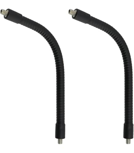 Tube Flexible Col-de-cygne Métallique 45 Cm - Filetage M10, Pour Micro, Support Téléphone, Projets DIY