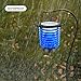 Redeo Solar Bug Zapper Fly Trap and Garden Lamp Night Light, Indoor/Outdoor Use