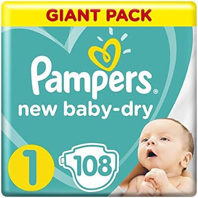 pampers baby dry 5 108