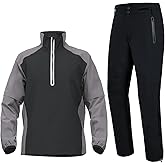 fit space Waterproof Golf Rain Suits for Men Performance Rain Jackets and Pants for All Sports