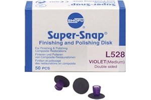 Shofu Dental Corp L528 Super-Snap Disks Medium Violet D.V. 50/Bx