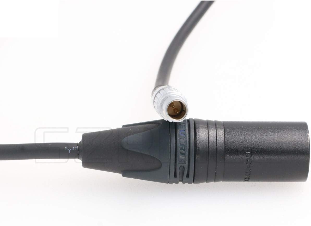 SZRMCC XLR 4 Pin Male to 0B 2 Pin Male Power Cable for Teradek Bond Teradek Bolt Pro 2000 (50cm) - Image 5