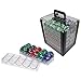 Trademark Poker 1000 Chip Capacity Clear Carrier