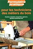 Image de Formulaire pour les techniciens forestiers charpentiers menuisiers