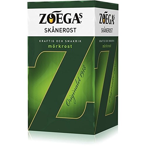 Zoega Skanerost - Dark Roast Ground Filter Coffee 500g - Pack of 2